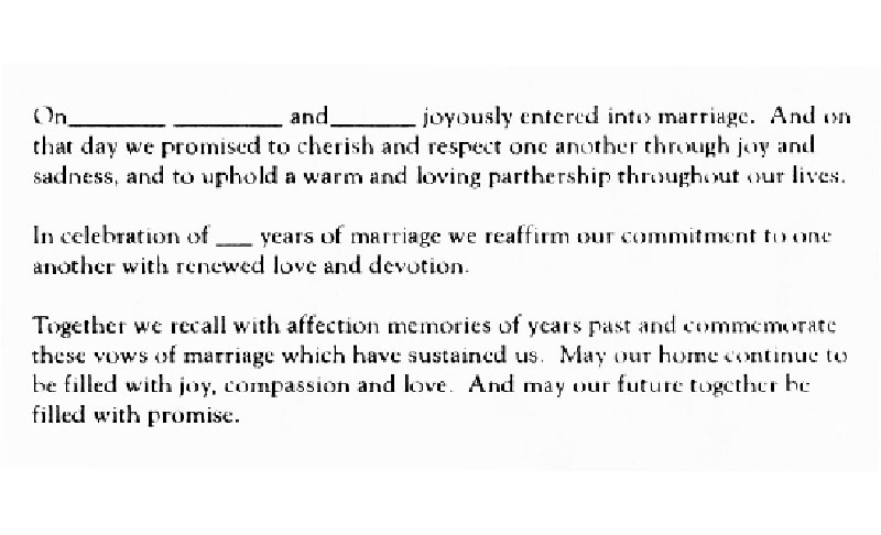 Anniversary English Vow Text Ketubah by Amy Fagin